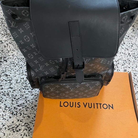 Louis Vuitton Monogram Eclipse Canvas Trio Backpack - Picture 7 of 17